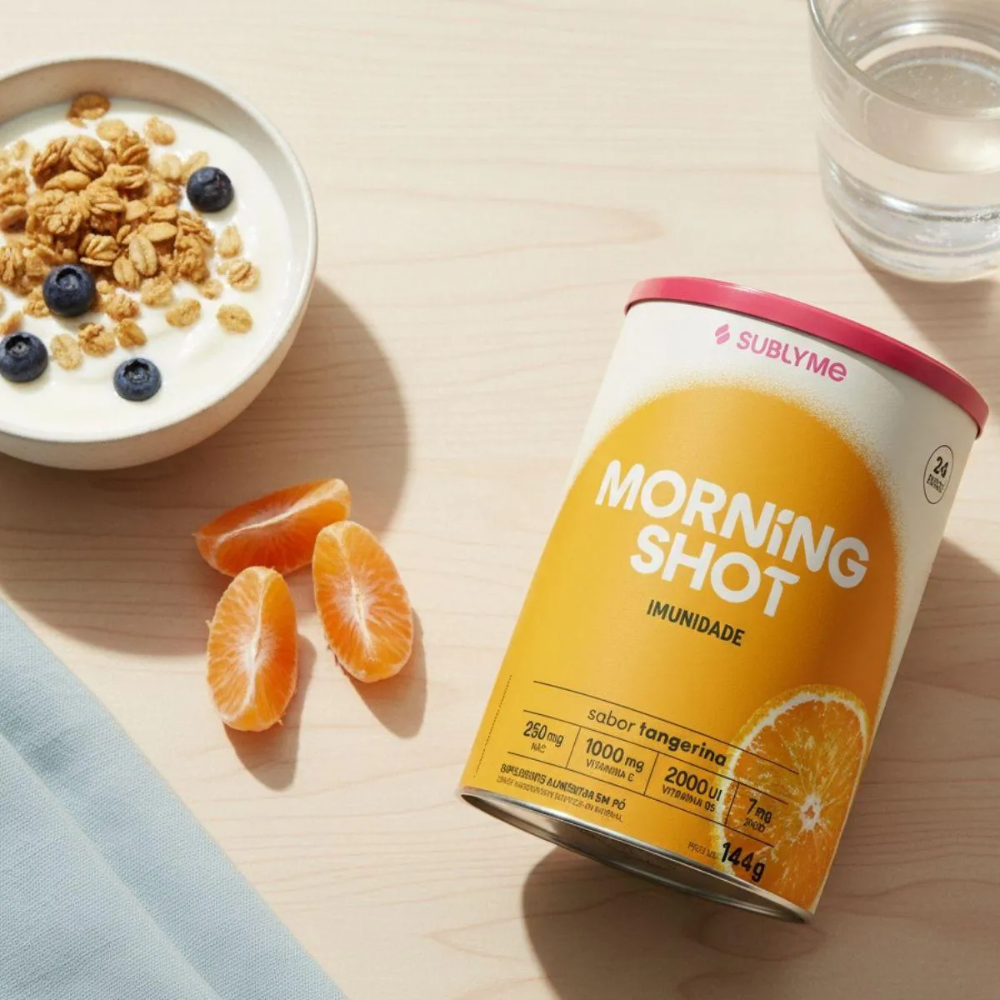 Morning Shot Imunidade Tangerina 144g Sublyme