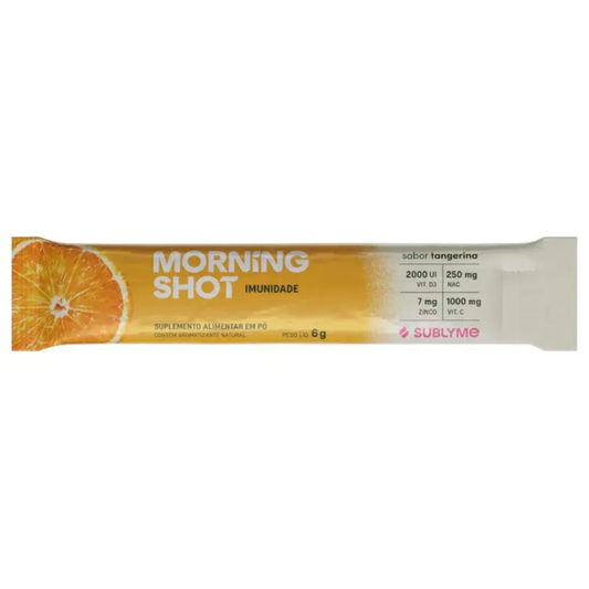 Morning Shot Sachê 6g Sabor Tangerina Sublyme