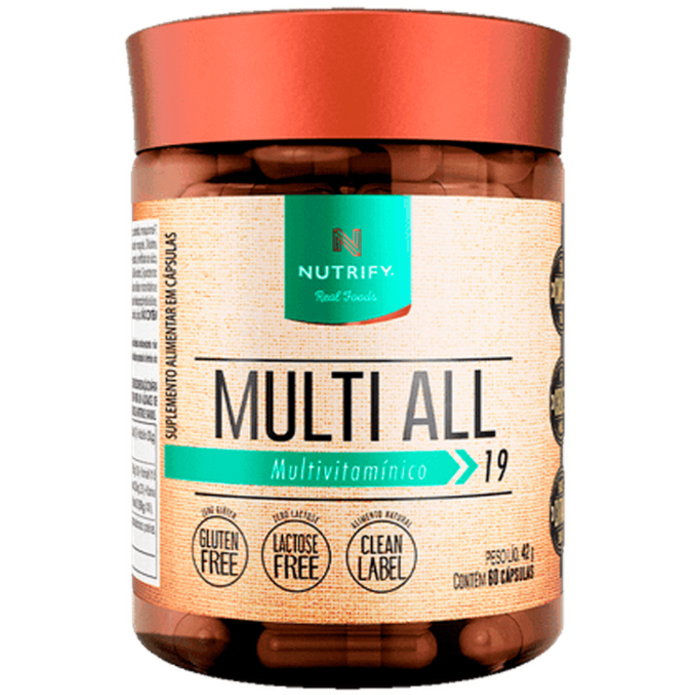 Multi All Multivitamínico 60 Cápsulas Nutrify Nutrify
