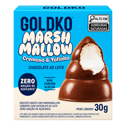 Marshmallow Chocolate ao Leite Goldko Goldko