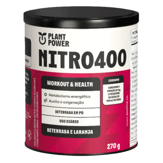 Nitro400 Beterraba 270g Plant Power