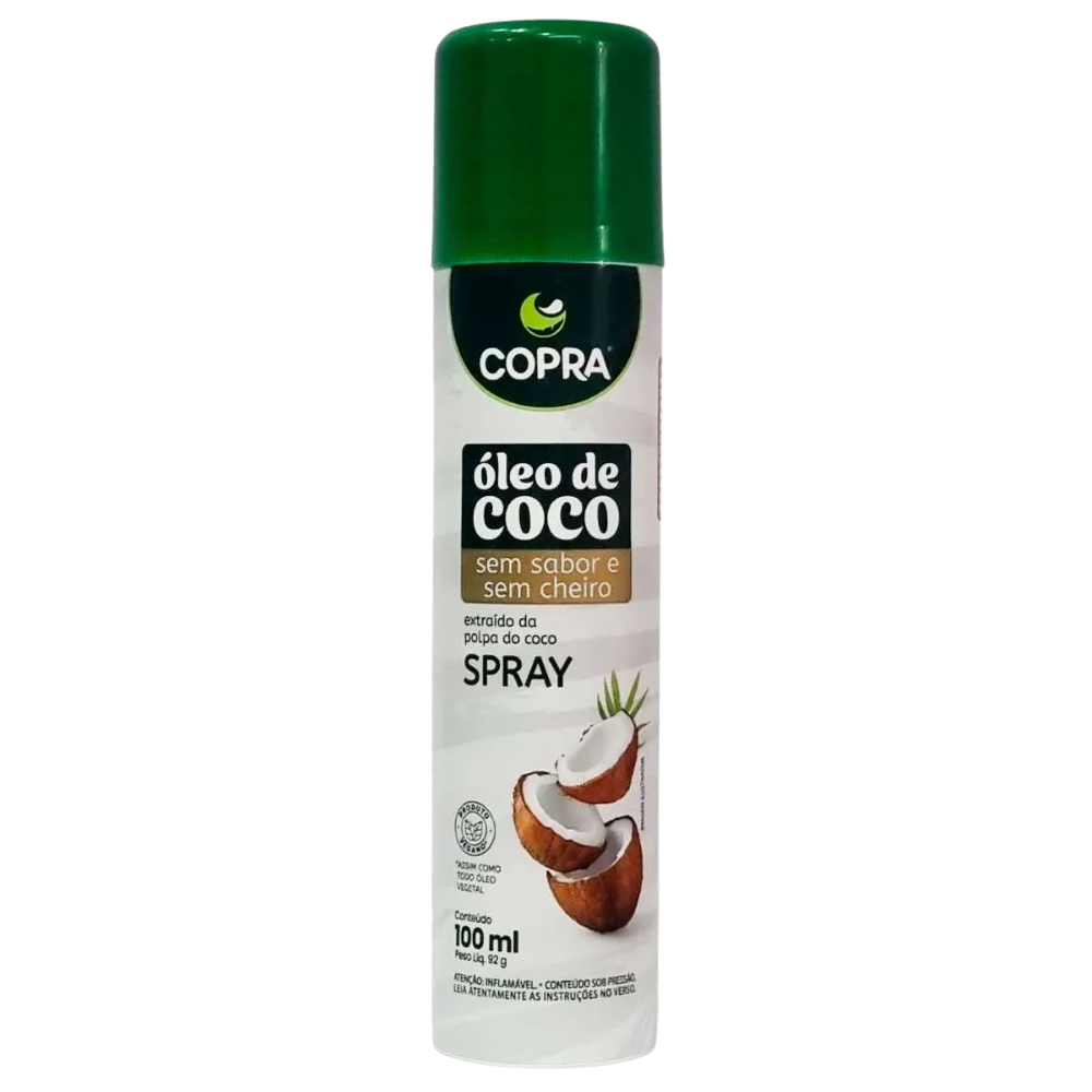 Óleo de Coco Spray Sem Sabor 100ml Copra Copra