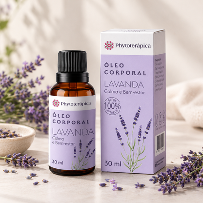 Óleo Corporal de Lavanda 30ml Phytoterápica Phytoterápica