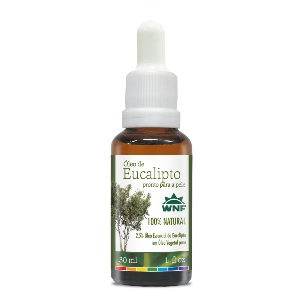 Óleo de Eucalipto Pronto Para a Pele 30ml Wnf