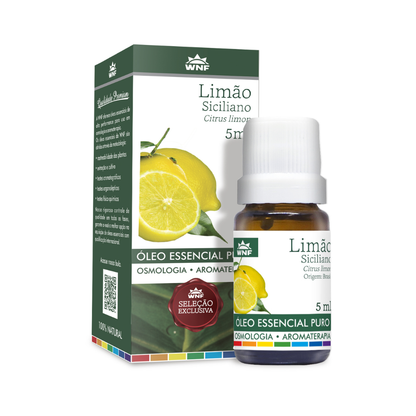 Óleo Essencial de Limão Siciliano 5ml Wnf