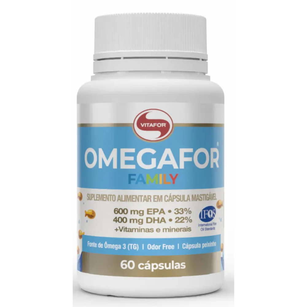 Omegafor Family 60 Cápsulas Vitafor Vitafor