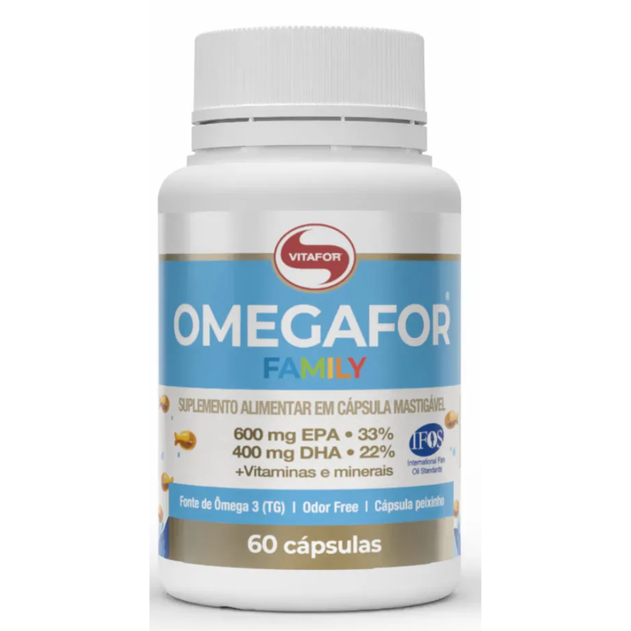 Omegafor Family 60 Cápsulas Vitafor Vitafor