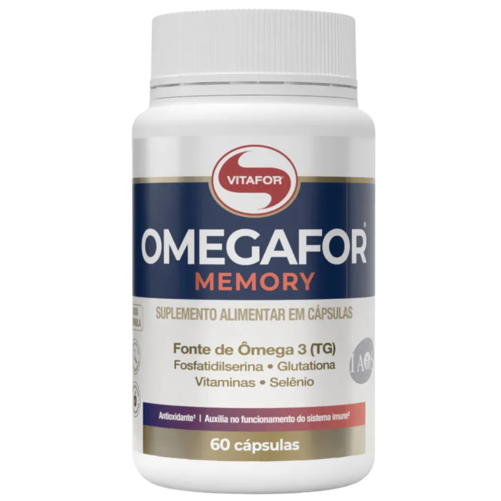 Omegafor Memory 60 Cápsulas Vitafor Vitafor