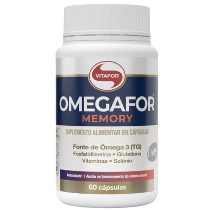 Omegafor Memory 60 Cápsulas Vitafor Vitafor