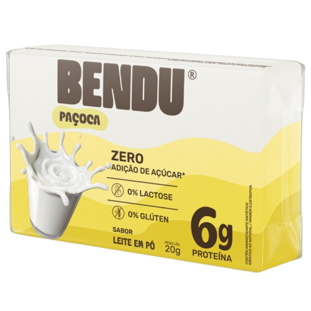 Paçoca Leite Em Pó Bendu Bendu