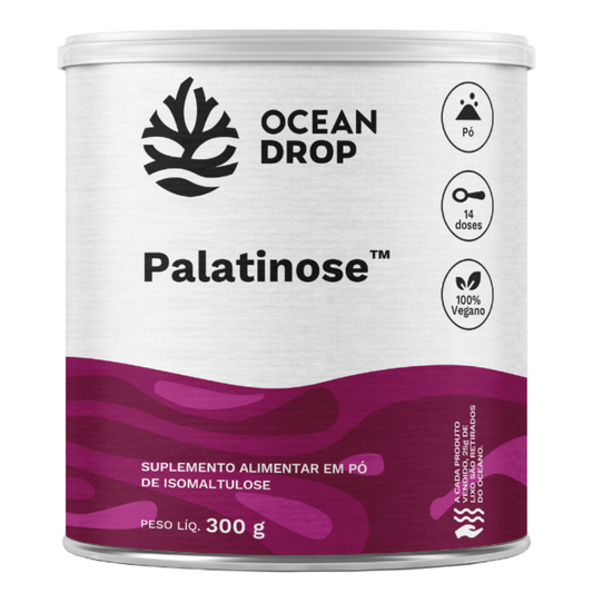 Palatinose em Pó 300g Ocean Drop Ocean Drop