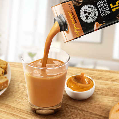 Cappuccino 3 Corações Power Whey Doce de Leite A tal da Castanha