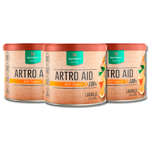 Kit 3 Artro AID Joint Support 200G Laranja Nutrify