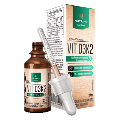 Vitamina D3K2 20ml Nutrify Nutrify
