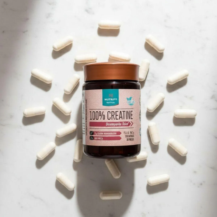 Creatine Monohidratada 120 Cápsulas Nutrify Nutrify