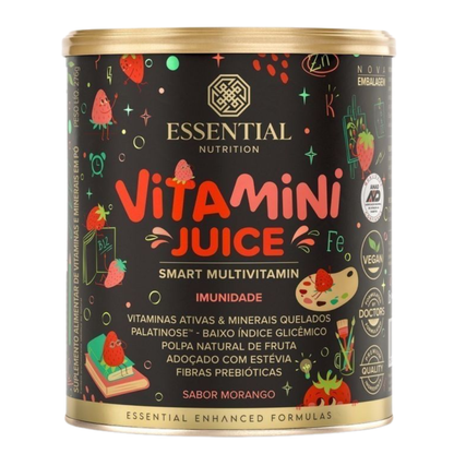 Vitamini Juice Morango 276g Essential Essential