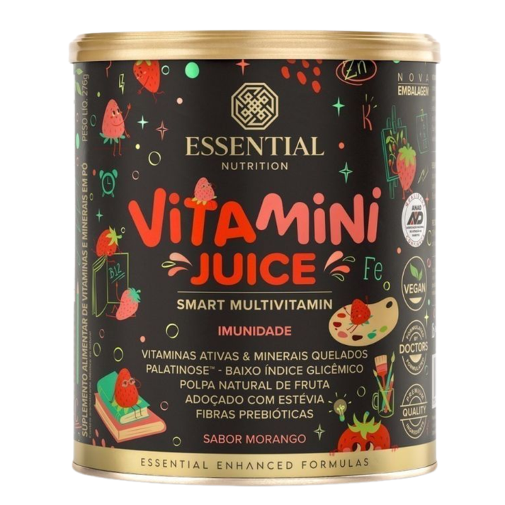 Vitamini Juice Morango 276g Essential Essential