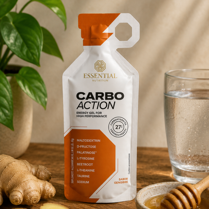 Carbo Action Sachê Gengibre Essential Nutrition Essential