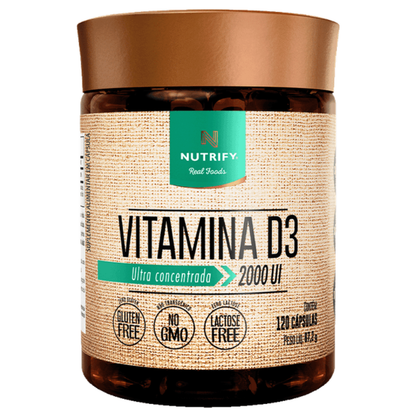 Vitamina D3 2000 IU 60 Nutrify Nutrify