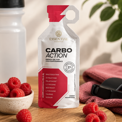 Carbo Action Sachê Framboesa Essential Nutrition Essential