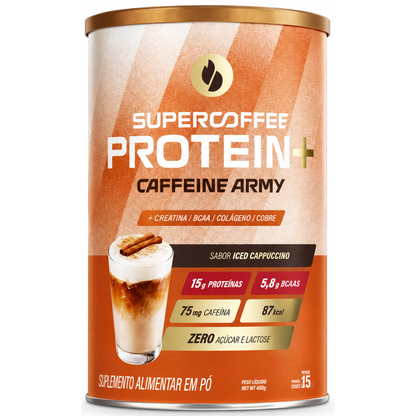 SuperCoffee Protein+ Iced Cappuccino 465g Supercoffee