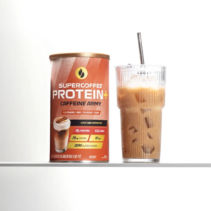 SuperCoffee Protein+ Iced Cappuccino 465g Supercoffee