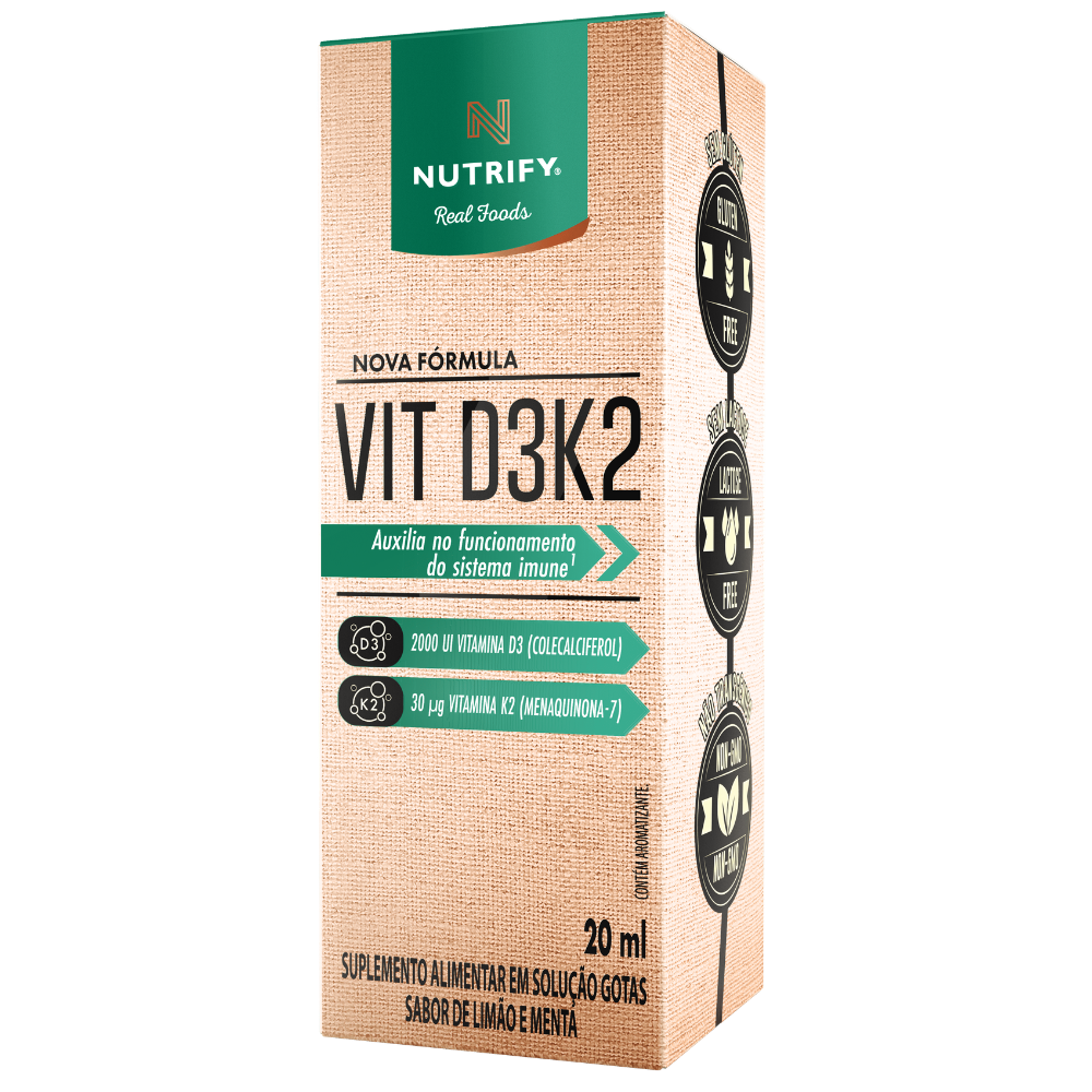 Vitamina D3K2 20ml Nutrify Nutrify