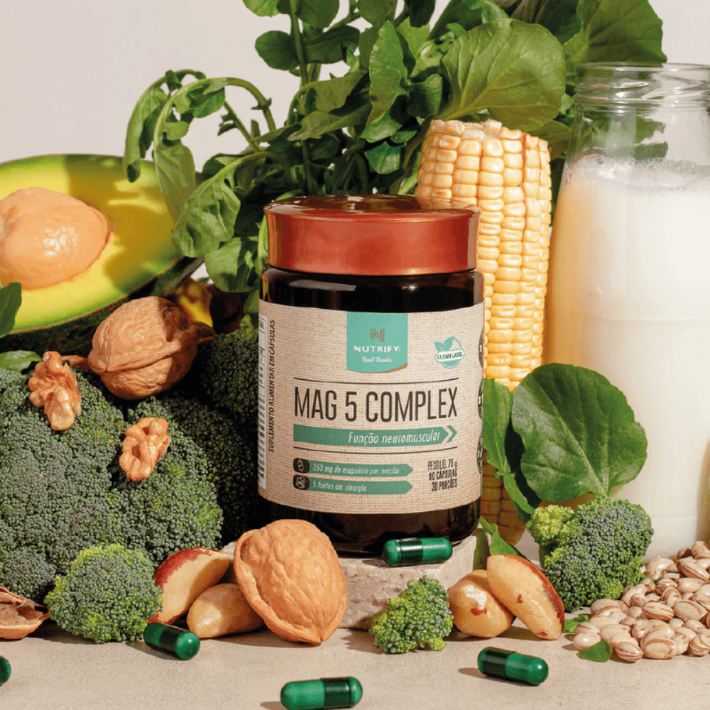 Mag 5 Complex 90 capsulas Nutrify Nutrify