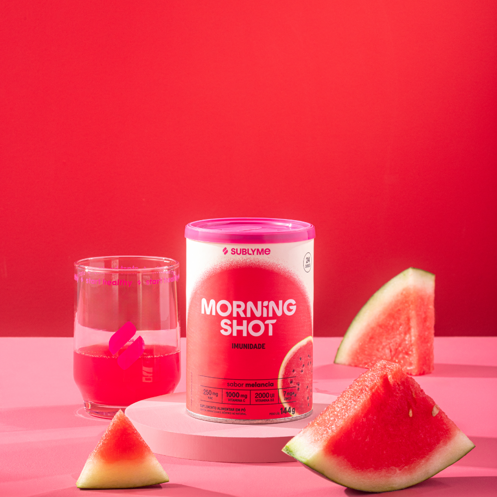 Morning Shot Imunidade Melancia 144g Sublyme Supercoffee