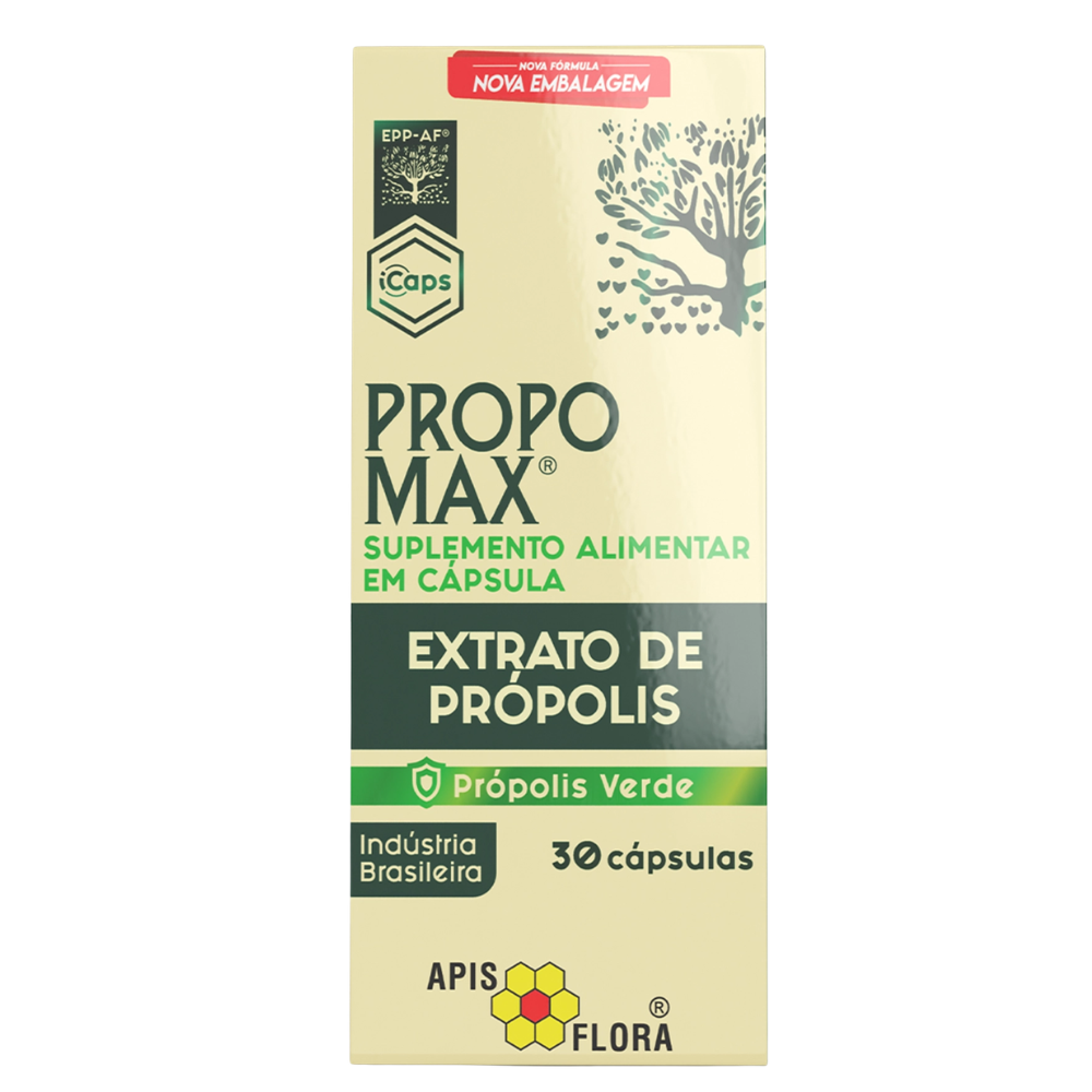 Propomax Extrato de Própolis 30 Cápsulas Apis Flora Apis Flora