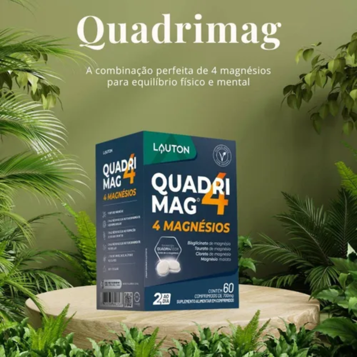 Quadrimag 700mg 60 Capsulas Lauton Lauton