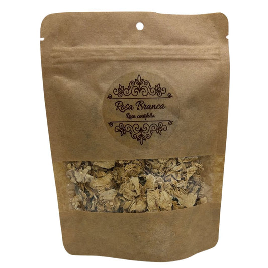 Chá de Rosa Branca Flor 30g Empório Áurea