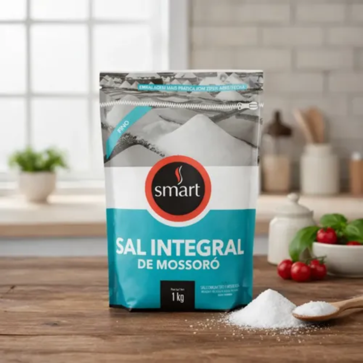 Sal Integral De Mossoró 1kg Smart Smart