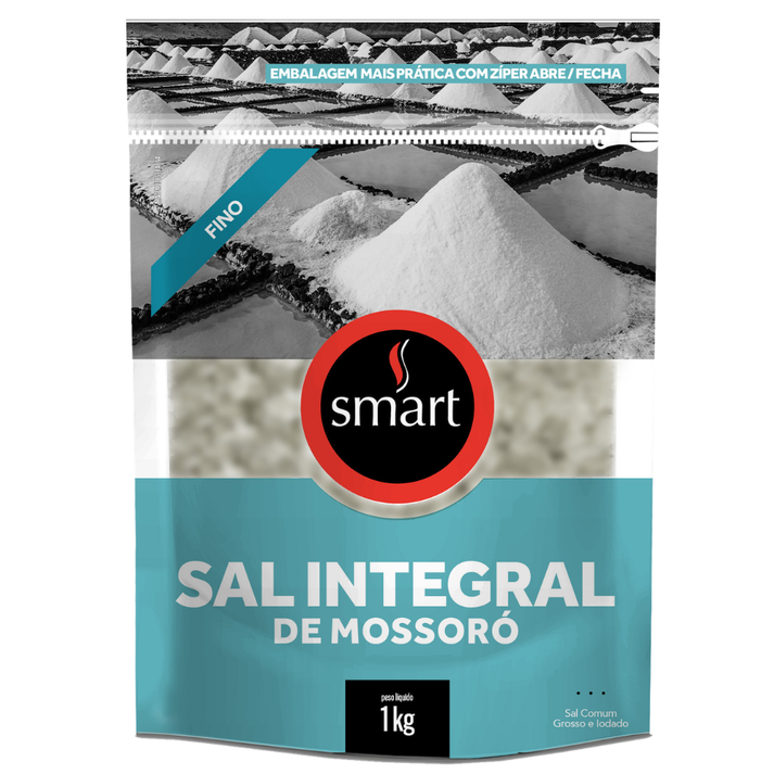 Sal Integral De Mossoró 1kg Smart Smart