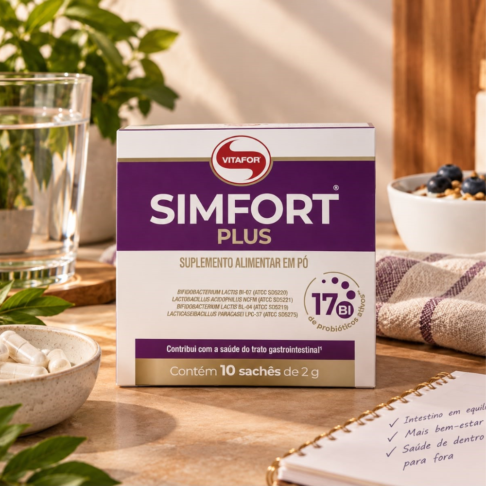 Simfort Plus 10 Sachês Vitafor Vitafor