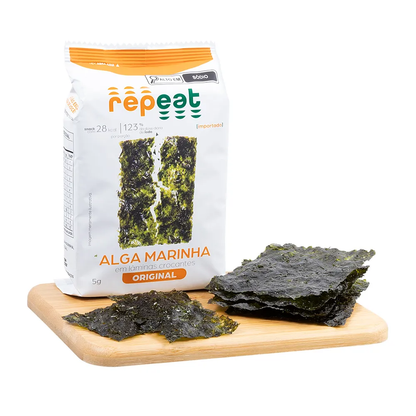 Snack de Alga Marinha 5g Repeat Repeat
