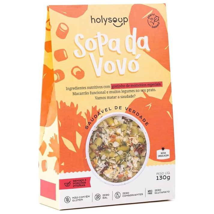 Sopa da Vovó 130g HolySoup Holy Soup