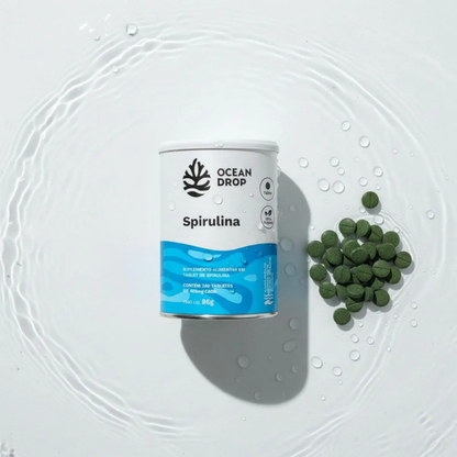 Spirulina 400mg 240 Tablets Ocean Drop Ocean Drop