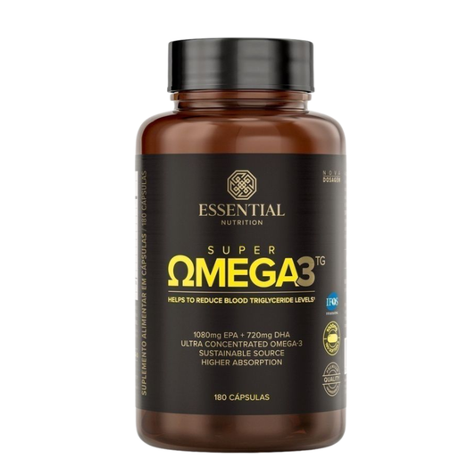 Super Ômega 3 TG 1080mg 180 Cápsulas Essential Essential