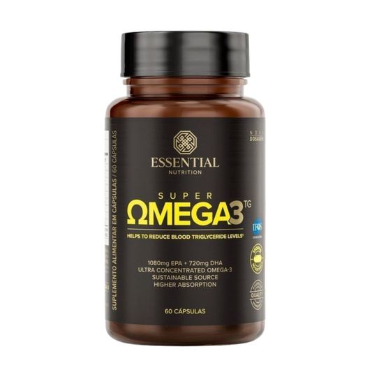 Super Ômega 3 TG 1080mg 60 Cápsulas Essential Essential