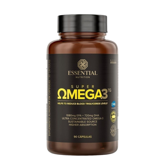 Super Ômega 3 TG 1080mg 90 Cápsulas Essential Essential