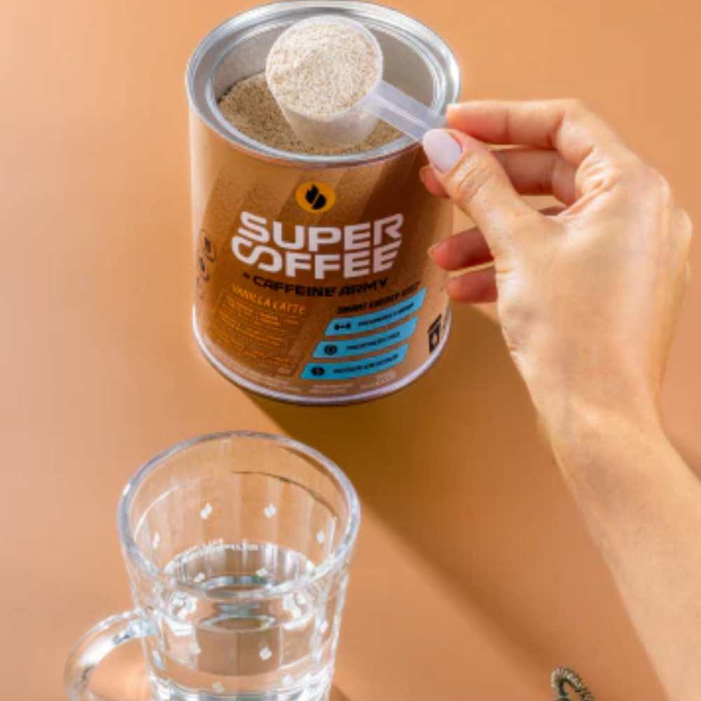 SuperCoffee 3.0 Vanilla Latte 220g Caffeine Army Supercoffee