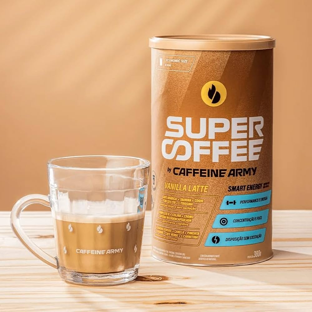 Supercoffee 3.0 Vanilla Latte Economic Size 380g Caffeine Army Supercoffee