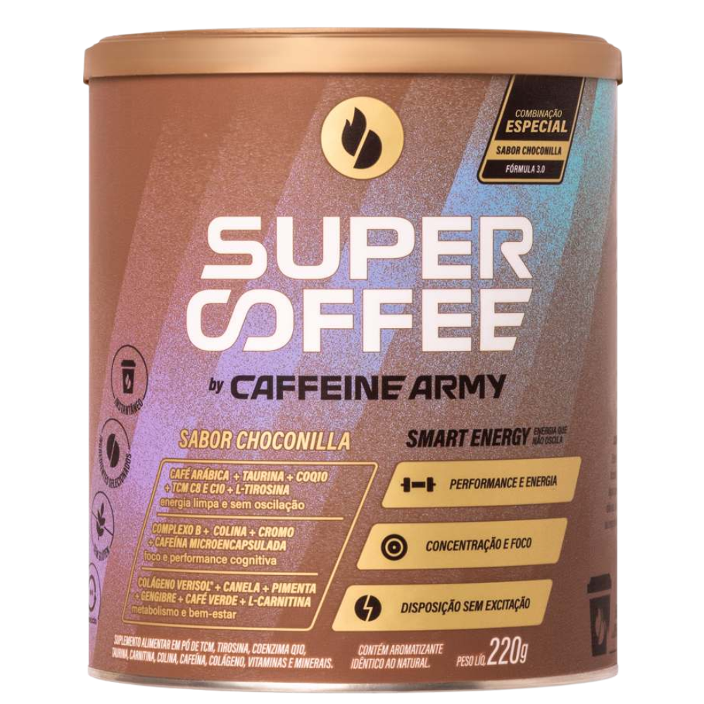 Supercoffee 3.0 Choconilla 220g Caffeine Army Supercoffee