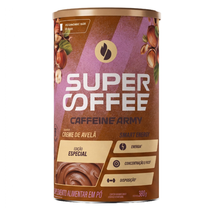 SuperCoffee Creme de Avelã 380g Caffeine Army Supercoffee