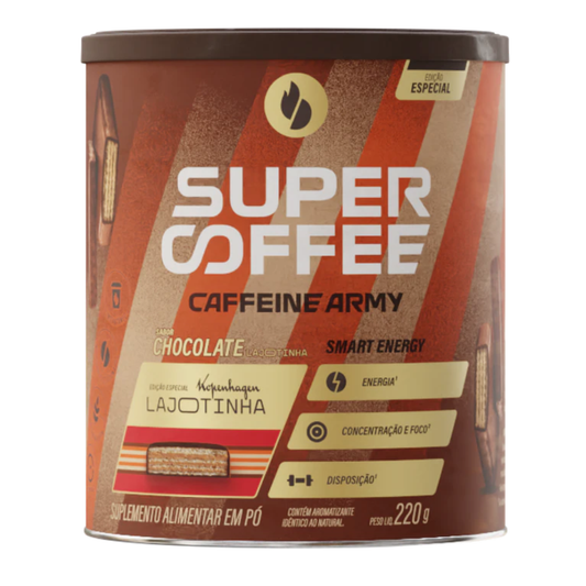 Supercoffee 3.0 Chocolate Lajotinha 220g Caffeine Army