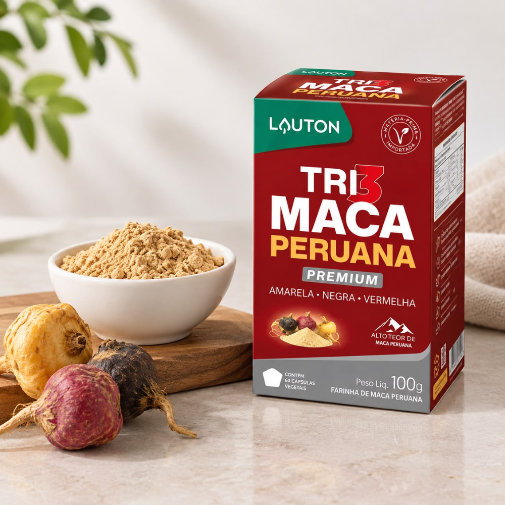 Tri Maca Peruana Premium Em Pó Lauton Lauton