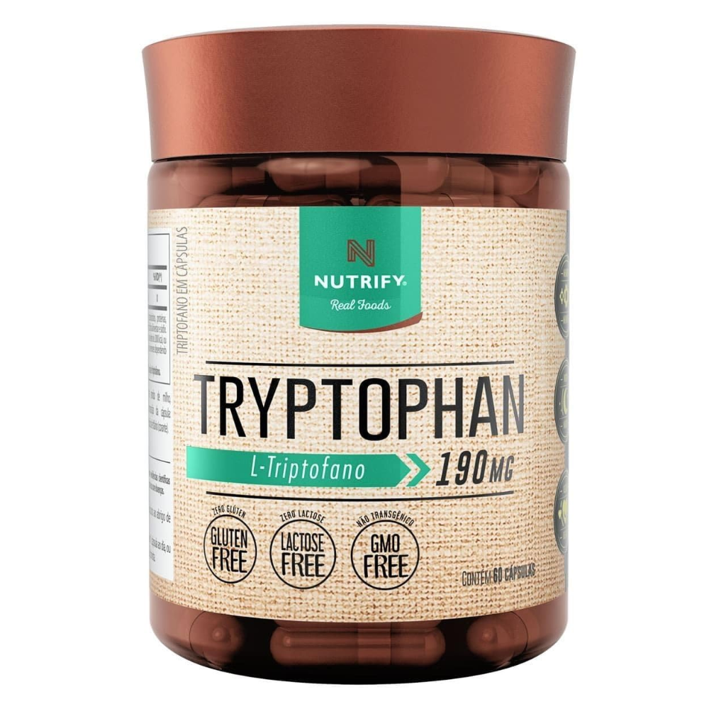 L-Triptofano 190mg 60 Cápsulas Nutrify Nutrify