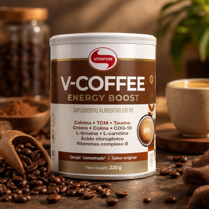 V-Coffee Energy Boost Original 220g Vitafor Vitafor