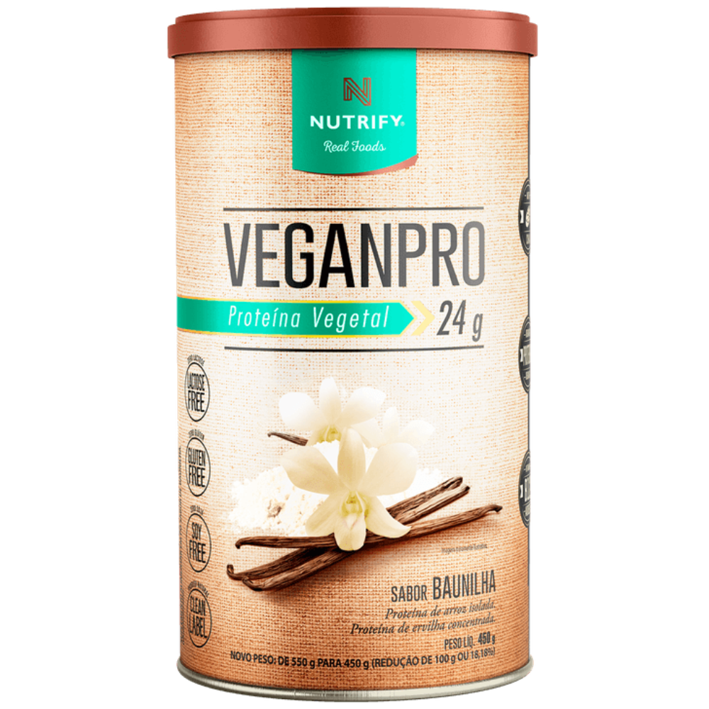 Veganpro Baunilha 550g Nutrify Nutrify
